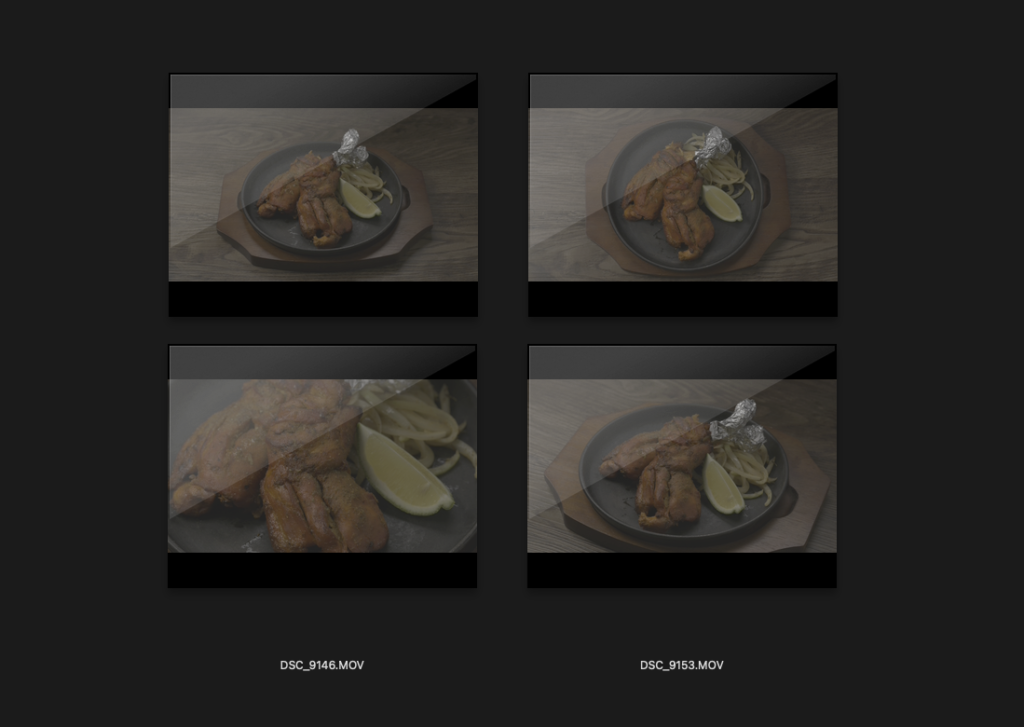 Nikon Z8で10bit N-log撮影した4アングルの映像素材